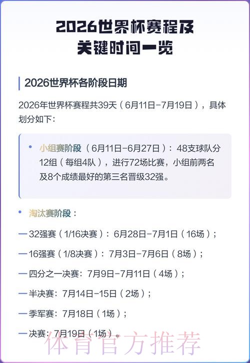 2026世界杯比赛时间实时更新最新时间表查询入口 2026世界杯比赛时间实时更新最新时间表查询入口